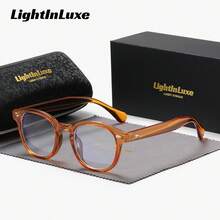 LightInLuxe 中性時尚全框橢圓形無度數眼鏡 戶外休閒用 - 彩色 - 查看 8