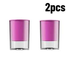 2pcs Multicolor Double Layer Self-Watering Planters, Indoor Desktop Hydroponic Pots, Modern Decorative Planters, Office Home Decor Planting Pots, Suitable For Indoor Plants, Succulents - New Model - View 15