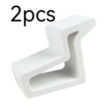 Two Pieces Door And Window Stops, Flexible Rubber Door Stops, Door Wedges, Top Door Stops, Door Stops, Anti-Collision Door Suction Cups, Multi-Functional Wedges, Convenient Door Hooks, Window Clips, Easily Open Doors And Windows. - Multicolor - View 10