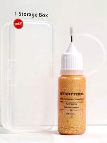 STARTTOOS Body Glitter Face Painting Gel, Body Glitter Liner, Hand-Drawn Face Tattoo Ink, Body Glitter, Festival Party Creative Makeup, Face Painting Gel, Fine Line Glitter Pigment - Multicolor - View 12