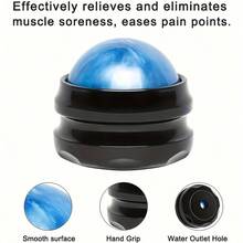 1pc Massage Ball_Muscle Application_-_Plastic Self-Massage Tool_With Trigger Point_Deep Tissue Massager_Suitable For Neck, Back, Shoulder, Feet_Portable_Gym, Yoga And Post-Surgery Use (Ideal Choice For Muscle Knots) - Multicolor - View 1