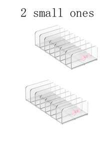 Acrylic Eyeshadow Palette Storage Box, Transparent Large Capacity Desktop Drawer-Style Storage Box, Transparent Cosmetic Storage Box, Makeup Brush Holder, Perfume Storage Box, Jewelry Box, ,Applicable For Living Room, Dining Room, Kitchen, Bedroom, - A - View 14