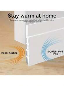 1pc Self-Adhesive Windproof Seal Strip, Dust-Proof, Sound-Insulating Door Bottom Seal Strip - Multi-color - View 7
