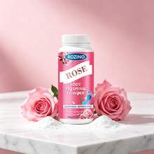 Rozino 100g Rose Foot Deodorant Powder. Soothes Shoe And Sock Odor, Say Goodbye To Stuffy Smell Embarrassment. Fine Powder, Easy To Use, Keeps Shoes Dry. 100g Large Capacity, Durable And Affordable. Daily Care For Shoes And Socks, Suitable For Home And Travel. Fine Powder, Not Easy To Clump. - Rose - View 3