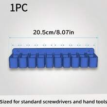 Wall‑Mounted Tool Storage Rack With Multi‑Slot And Stable Buckle Design, For Storing Pliers, Screwdrivers And Various Maintenance Tools, Suitable For Wall‑Mount Arrangement In Workshops, Garages And Home Tool Rooms To Organize All Kinds Of Manual - View 9