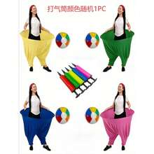 Adult Catching Game Pants, Interactive Backyard Catching Pants, Hand-Eye Coordination Training Outdoor Backyard Game, Fun Family Sports Toy - Multicolor - View 8
