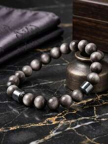 diffone Fashion Handmade 8MM Natural Stone Beaded Bracelet Charms Men Armband Cool Yoga Meditation Jewelry - 8mm Beaded Bracelet - View 1