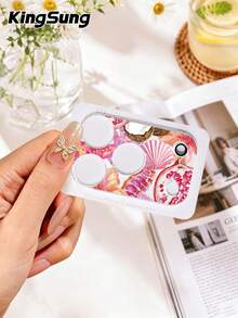 Kingsung Ocean Pattern Camera Lens Protector Film, Compatible With IPhone 17 Pro/17 Pro Max, Phone Accessory, Transparent Anti-Scratch Camera Cover, Birthday Gift For Family And Friends - Multicolor - View 5