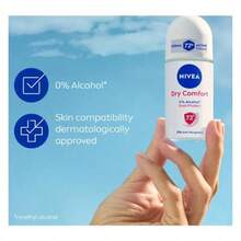 Nivea Roll On Women Dry Comfort 50ml - clean floral scent - View 3