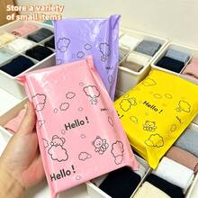 10/20pcs Pink Self-Adhesive Envelopes/Shipping Bags, Multi-Size Waterproof Mailing Envelopes, Thickened Plastic Packaging Bags, Leak-Proof & Tear-Resistant, Multi-Purpose Minimalist Packaging Bags, Suitable For Office, Clothing Packaging Backs - Multiple Styles - View 3