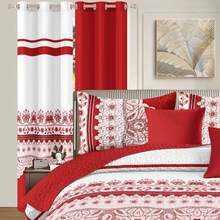 Comforter Sets - Red - View 2