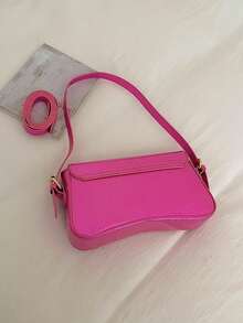 New Versatile Shoulder Bag - Pink - View 8