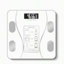 This Electronic Scale Is Equipped With An LED Display, Is Suitable For Multiple Users, And Has Basic Measurement And Automatic Calibration Functions, Making It An Ideal Gift For Relatives And Friends. - White - View 1