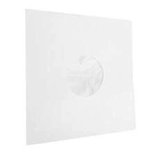 Yunseity Fundas Interiores para Discos de Vinilo de 20 Piezas, Bolsa para Discos de Vinilo, Cubierta para Discos de Vinilo de 12 Pulgadas, Estuche Protector Antiestático para Reproductor de CD con - Ver 1