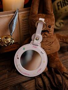 Harry Potter Girl Keychain Mirror, Hagrid Cake Design, Academy Style Bag Charm, Christmas Halloween Birthday Party Gift - Multicolor - View 4