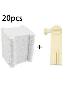 Winding Board And Spool, Plastic Embroidery Thread Spool, Translucent Thread Spool Card With Thread End Slot And Hanging Hole, Suitable For Cross Stitch, Embroidery, Sewing And Friendship Bracelet Crafts - Multicolor - View 11