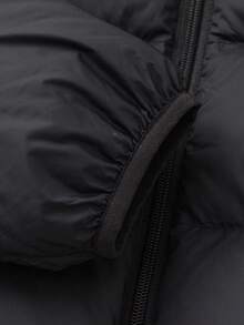 Balabala Jaket Bulu Angsa Anak yang Serasi untuk Orang Tua dan Anak, Pakaian Luar Musim Dingin yang Nyaman dan Hangat untuk Anak Laki-laki & Perempuan - nada hitam - View 7