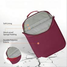 DANYCASE 平板電腦收納包手提包 11吋 13吋 適用 11 A16 10代 Air 5代 4代 10.9 9代 8代 7代 10.2 Pro 11 12.9 13 Kindle 鍵盤書套包 筆電包 - 玫紅色 - 查看 8