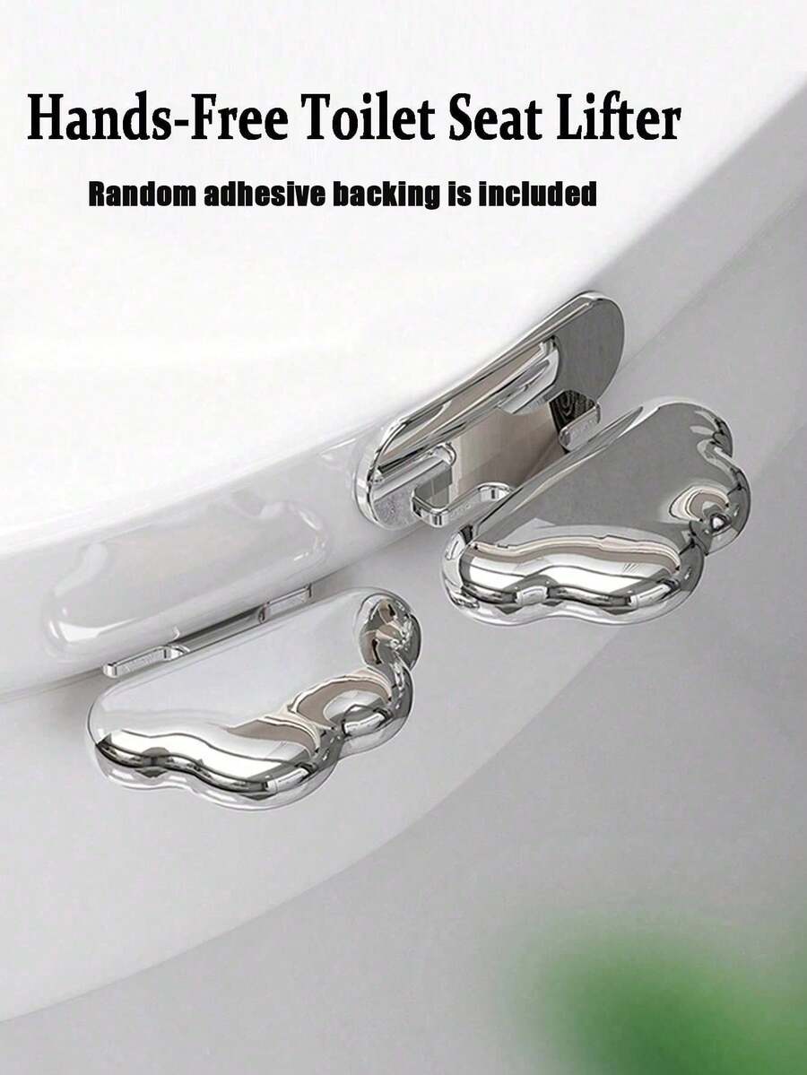 Hands-Free Toilet Seat Lifter, Bathroom Toilet Seat Handle, Convenient Touchless Handle, Easy To Lift And Lower, Promotes Better Hygiene And Bathroom Habits, Suitable For Home Use, Enhances Bathroom Cleanliness And Comfort - Multicolor - View 1