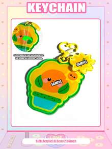 Cute GMMTV Chibi BL Acrylic Keychain & Bag Charm Gift, Double-Sided Print Lightweight Durable Backpack Pendant Accessory, Keyring For Car Keys Earphone Case. - Multicolor - View 11