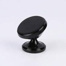 1pc Metal Round Mini Magnetic Phone Holder, Car Multi-Function Phone Navigation Mount, Car Dashboard Mount - Multicolor - View 10
