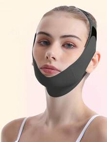 1pc Women's Breathable Face Mask, Face Lifting Mask, Sleep Chin Strap, Face Protection Band, Suitable For Daily Use, Back To School Season - Multicolor - View 13