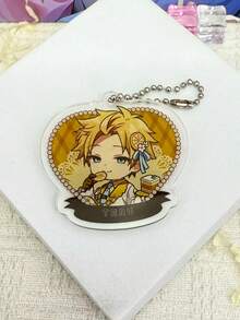 Toilet-Bound Hanako-Kun Dessert Chair Chibi Acrylic Keychain, Cute Character Display Pendant, Manga Merchandise Decorative Charm, Backpack Charm, Gift For Girls - Multicolor B - View 6