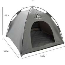 1PC Pet Tent Bed, Dog Tent, Cat Tent, Dog Bed, Cat Bed, Removable And Washable, All-Season, Outdoor Breathable Dome Pet Bed - Multicolor - View 15