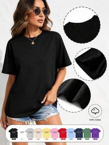 Women T-Shirts - Black - View 3