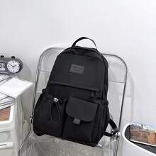 Women Fashion Backpacks - Black - View 4
