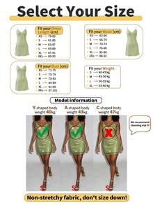 Sequin Bodycon Spaghetti Strap Formal Dress For Night Out, Birthday Party, Anniversary, Graduation, Music Festival, Formal Dinner Wedding Fall - Light Green - View 4