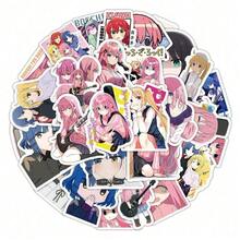50pcs New Anime Graffiti Stickers Waterproof Luggage Laptop Stickers - Multicolor - View 6