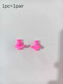 1 Pair Soft Waterproof Silicone Earplugs, Portable And Durable, Suitable For Swimming, Outdoor Activities, Sports, Travel, Home, Office And School, Perfect For Summer Pool Parties, Gifts And Summer Water Entertainment - Multicolor - View 8