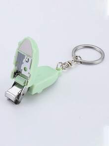 Nail Clipper & Heavy-Duty Nail Trimmer, 1Pc Premium Stainless Steel Folding Nail Cutter With Keychain Built-In Nail File, Compact Portable Manicure Pedicure Grooming Tool For Men Women Adults Seniors, Home Salon Daily Travel Use - Multicolor - View 14