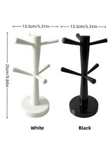 1pc Multi-Branch Mug Holder, Detachable Waterproof Desktop Cup Rack, Home Coffee Utensil Storage Display - View 9