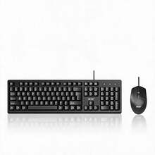 Acer OAK930 Wired Business Silent Keyboard And Mouse Combo, 107-Key Standard Layout, Low-Noise Keys, USB Plug And Play, Comfortable Office Keyboard And Mouse Set - View 1