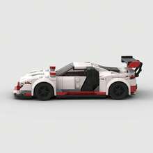 MIKEMENG 397/328/345/336/375/387 PCS Classic MOC Building Blocks Racing Car Set, Adult DIY Car Toy Model, Suitable For Collection, City Tech Champion Cup Series, Perfect As Birthday, Halloween, Christmas Gift For Boyfriend, Husband - Model - View 3