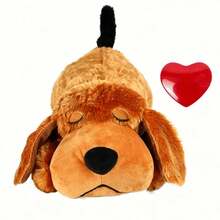 Pet Soothing Doll, Dog Anxiety Companion Sleep Simulated Heartbeat Plush Doll – Perfect Gift - Multicolor - View 7