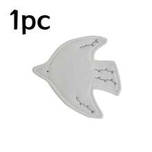 White Bird Shaped Coaster, Mori Style Minimalist Design, Bird Silhouette, Plate Coaster, Suitable For Home Dining Table, Japanese B&B, Afternoon Tea Platter, Light Meal Gathering, Cafe Tabletop Decoration - Multicolor - View 7