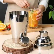 Thickened Stainless Steel Iced Tea Cup, Home Use Hand-Shaken Sealed Mixing Cup For Meal Replacement Milkshake, Juice, Fruit Powder, Cold Drinks, Lemon Tea, Beverage Mixing Cup - Multicolor - View 5