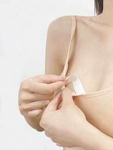 36/72/180/360pcs Transparent Anti-Slip Pads, Suitable For Shirt Collar, Women's Lingerie And Underwear Anti-Slip, Invisible Grip Seamless Adhesive Pads - Multicolor - View 3