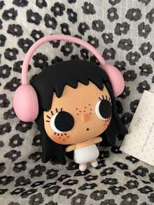 1PC Cute Xiaoyu Girl 3D Anti-Drop Apple A IrPods Case - Bluetooth Earphone Cover - Protection Case For A IrPods Pro/Pro2/Pro3/1st Gen/2nd Gen/3rd Gen/4th Gen Compatible - Multicolor - View 2