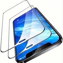 2-Pack Tempered Glass Screen Protectors for  17 Pro Max/17 Pro/17 Air/17/, 16 Pro Max/16 Pro/16 Plus/16, 15/15Plus/15Pro/15Pro Max, 14/14Plus/14Pro/14Pro Max - Transparent 2 Stk. - Übersicht 3