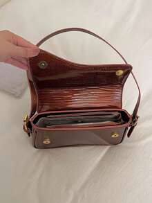 New Versatile Shoulder Bag - Coffee - View 8