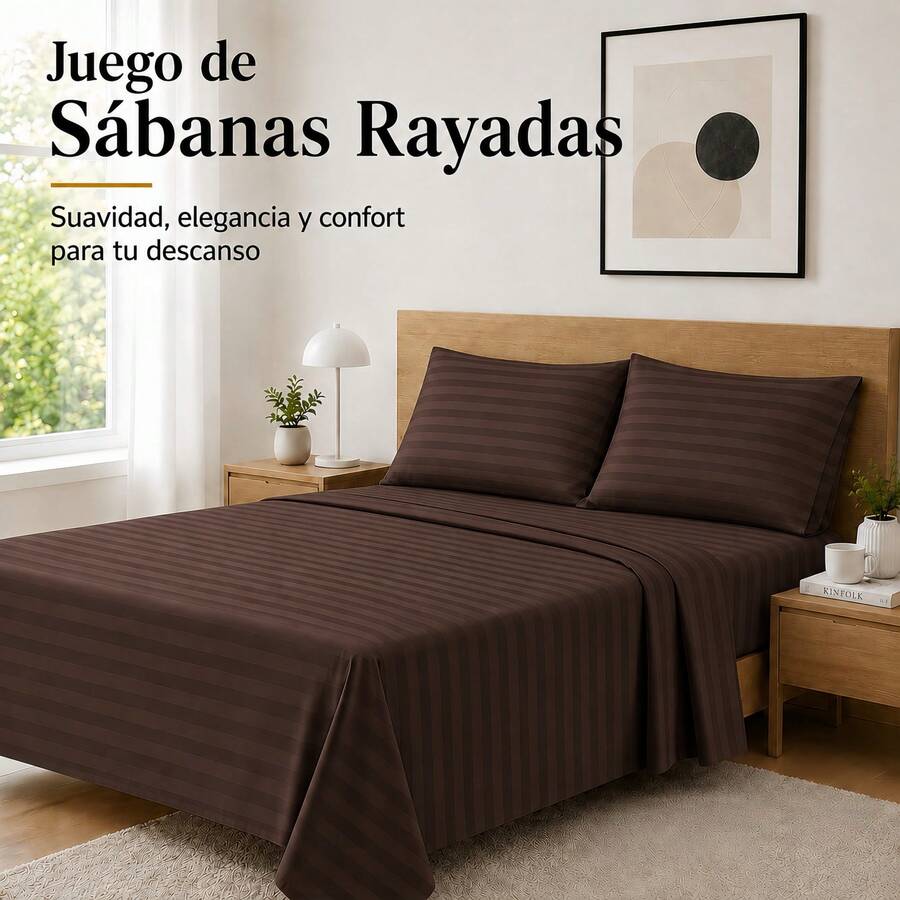 HOGAR YUME Sheet Sets With Pillowcases