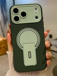 奢華雙色閃電磁吸手機殼，適用於 iPhone 17 Pro Max 17 Pro 17 16 Pro Max 16 Pro 16 15 Pro Max 15 Pro 15 14 Pro Max 14 Pro 14 13 Pro Max 13 Pro 13 12 Pro Max 12 Pro 12 11，時尚鏡頭保護後蓋，支援無線充電 - 綠色 - 查看 2