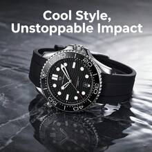 GAVEN DENTON Luxury Classic Men's Quartz Watch, Waterproof Calendar Luminous Multifunction Automatic Wristwatch, Comes With Gift Box, Ideal Choice For Personal Wear And Gifting - Multicolor - View 5