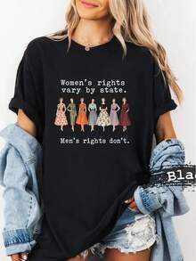 Damen T-Shirts - Schwarz - Übersicht 5