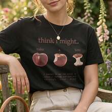 Women T-Shirts - 黑色 - 查看 4