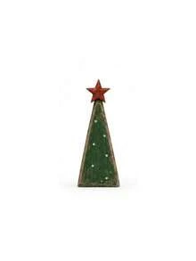 1/3/6pcs Rustic Wooden Christmas Tree Desktop Decor, Vintage Style Christmas Tree Ornament, Suitable For Fireplace Mantel, Tabletop, Shelf And Holiday Party Decoration, Also An Ideal Christmas Gift For Family And Friends - Christmas Ornament - View 12